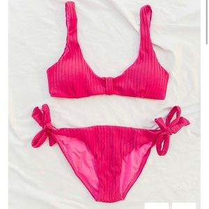 BRAND NEW hot pink bikini set